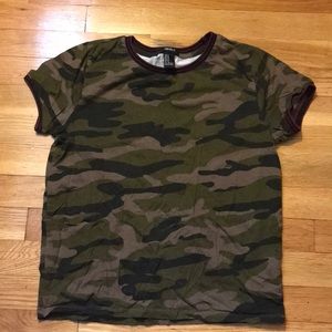 Camo Forever 21 Top